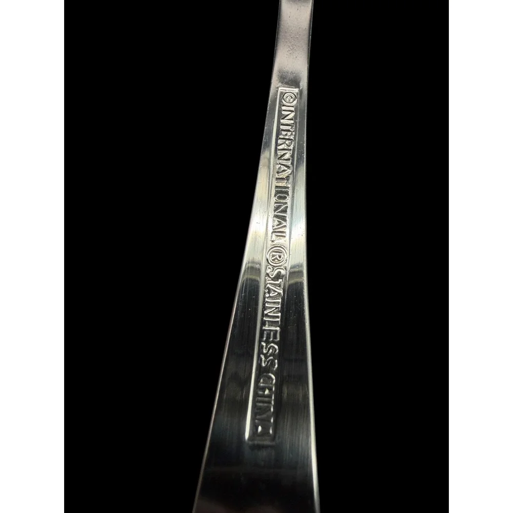 International Silver Stainless Cape Cod Seafood‎ Cocktail Forks 6 Double Scallop